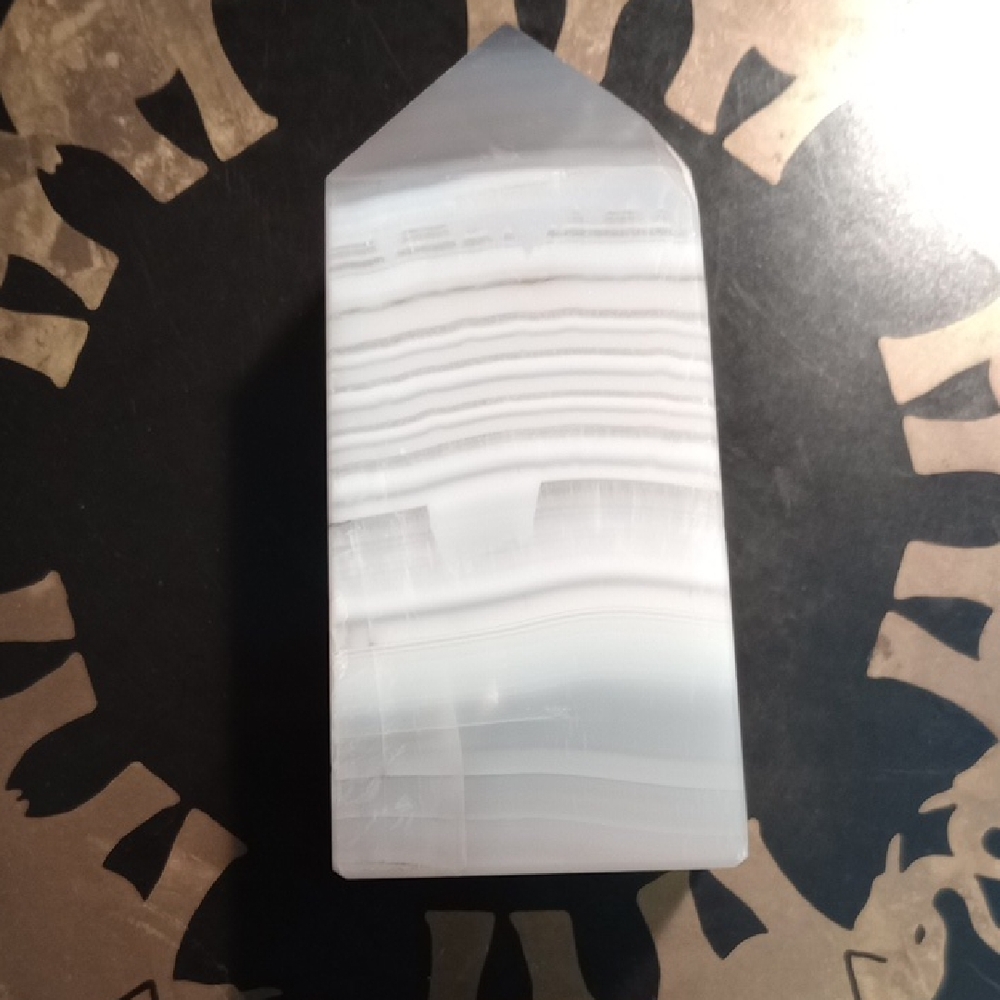 Blue Lace Agate Tower